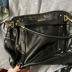 Rebecca Minkoff Cupid satchel black
